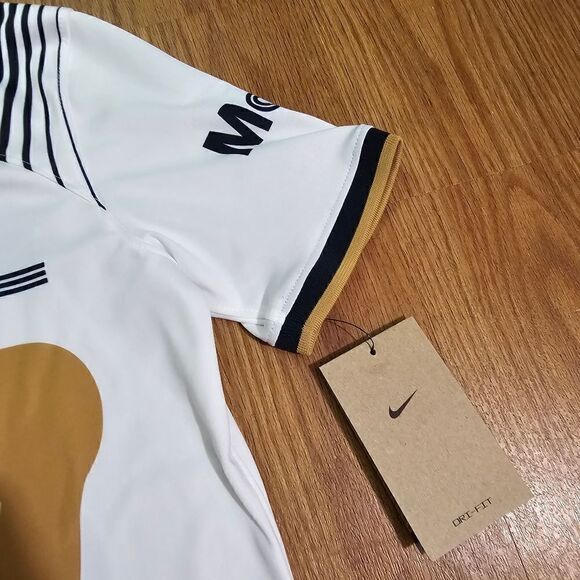 Nike Pumas UNAM 22 23 Jersey Home White Gold Blue Kids Size M DM2178-101 New - Picture 7 of 9